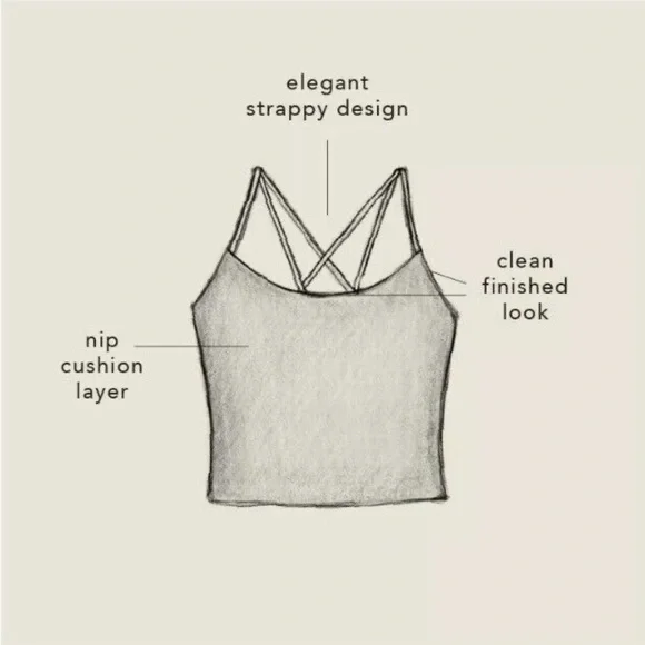 Blogilates Strappy Tank Limeade NWT - Picture 4 of 5